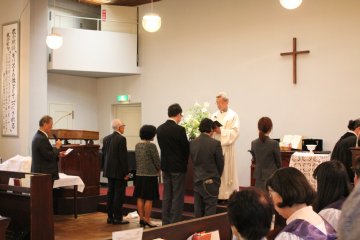 恵みに満ちた洗礼式