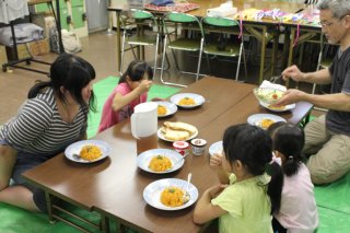 おいしい昼食を頂きました。