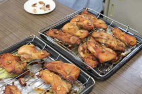 おいしいエスニックチキン