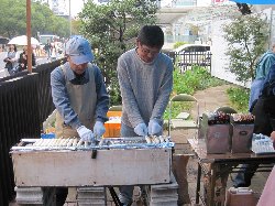 みたらし売り場の様子