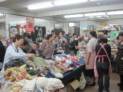 手芸品売り場の様子