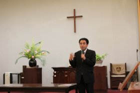 草地大作牧師から挨拶