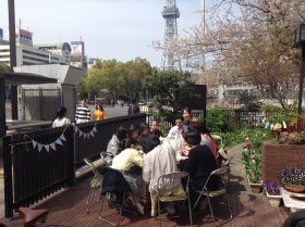 青年会の花見