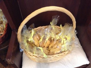 子どもたちに配られたクッキーです。