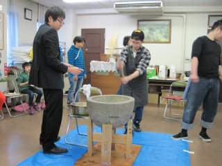最後は大人が仕上げます